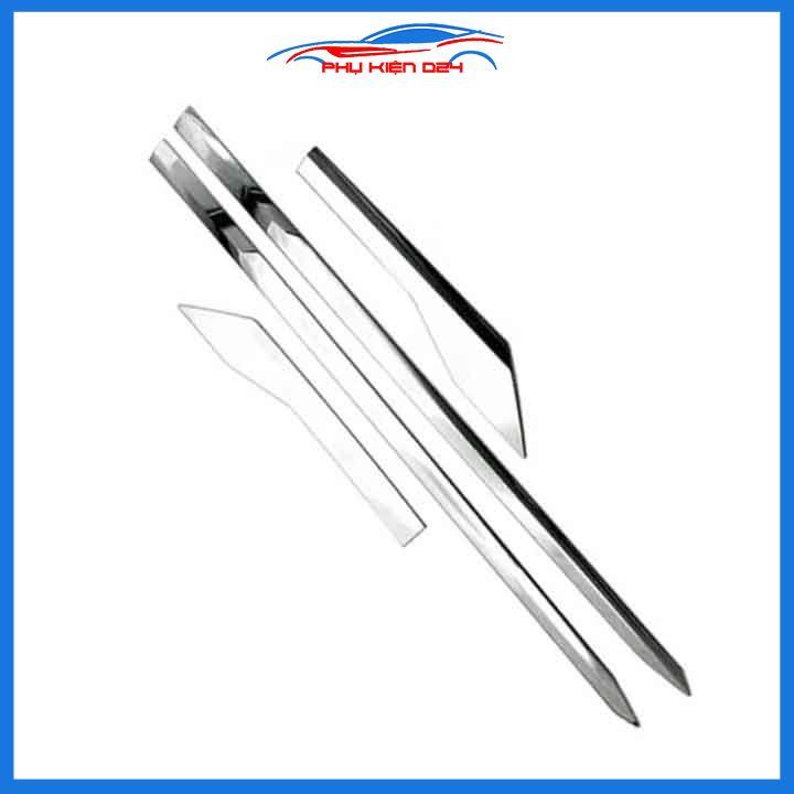 Ốp nẹp sườn Toyota Raize 2021-2022 mạ crom trang trí bảo vệ xe