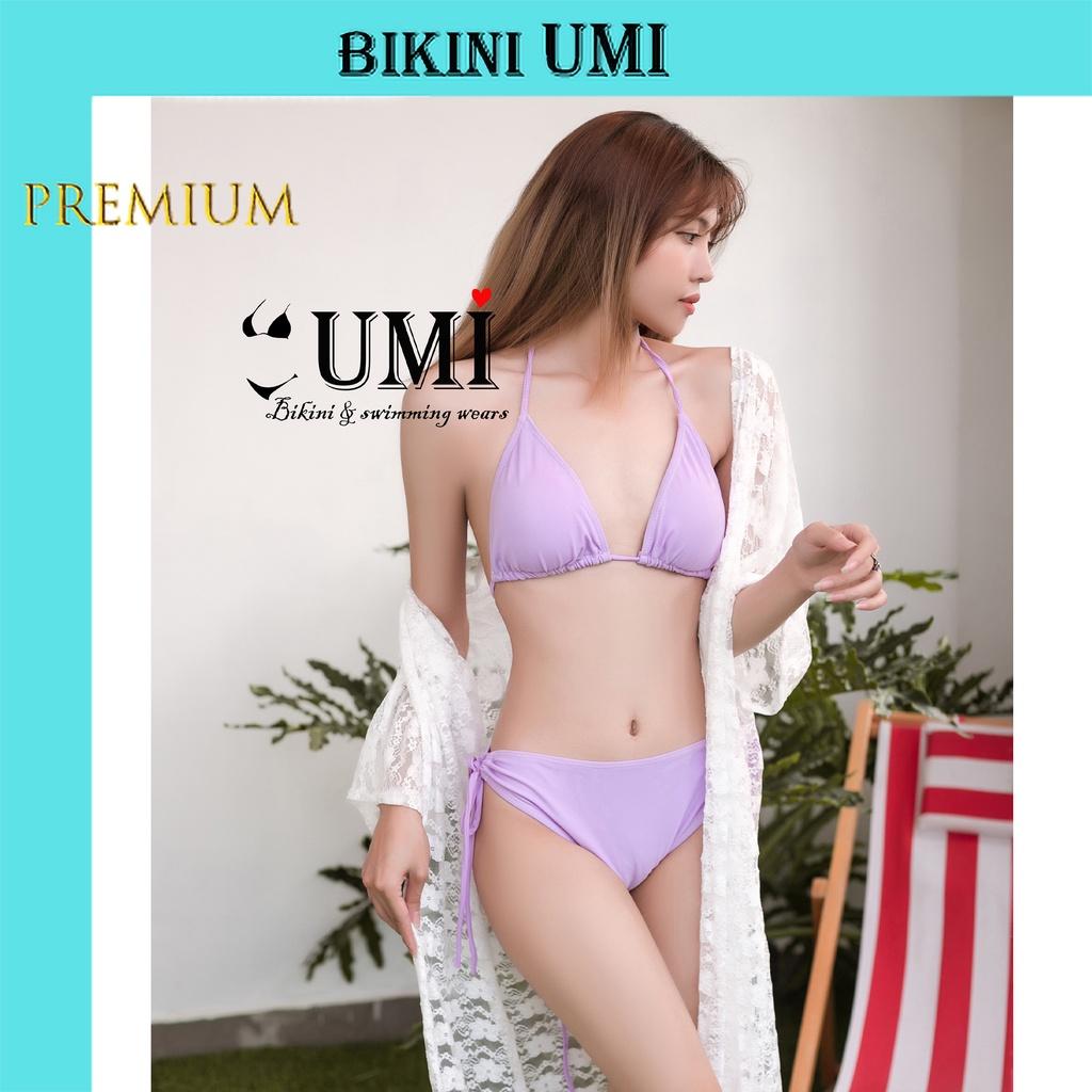 BIKINI 2 MẢNH TAM GIÁC TÍM KHOAI MÔN Bộ Sưu Tập Đồ Bơi Nữ BIKINI UMI