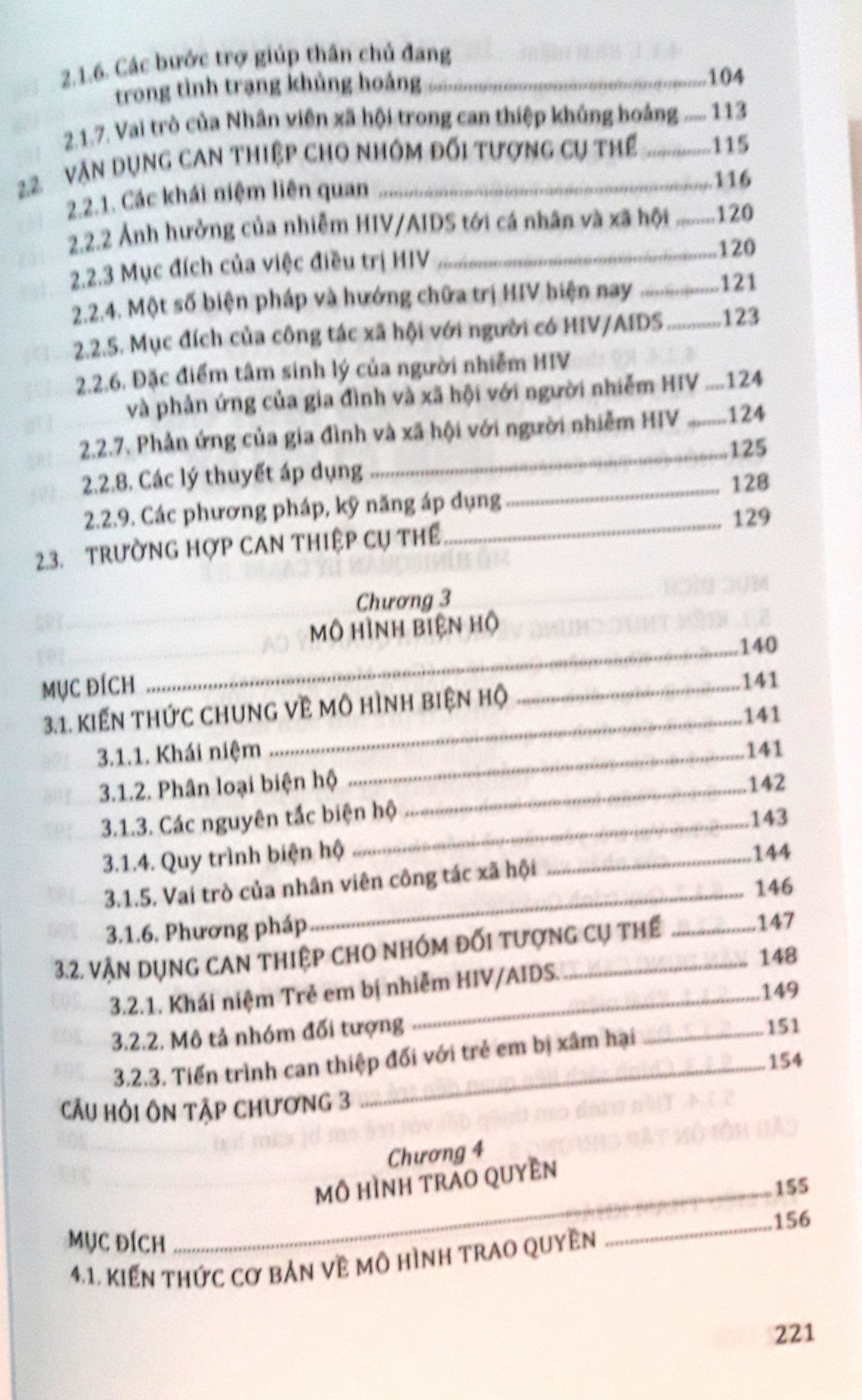 Giáo trình mô hình công tác xã hội cá nhân