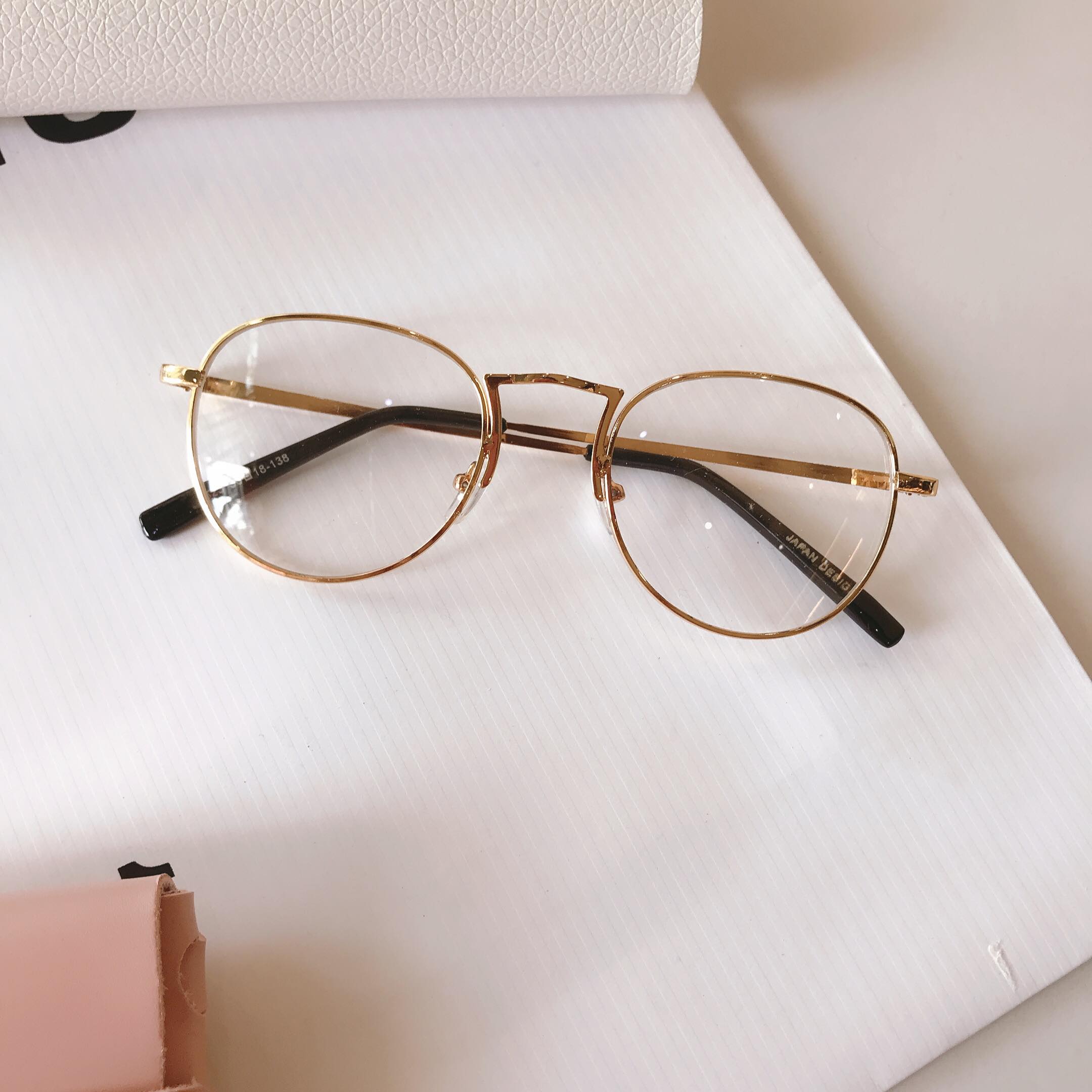 Kính gọng Kim loại Unisex cổ điển