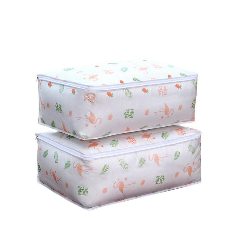 Túi Đựng Chăn Mền/Quần Áo Trong Suốt Có Thể Gấp Gọn Tiện Dụng Mang Theo Du Lịch