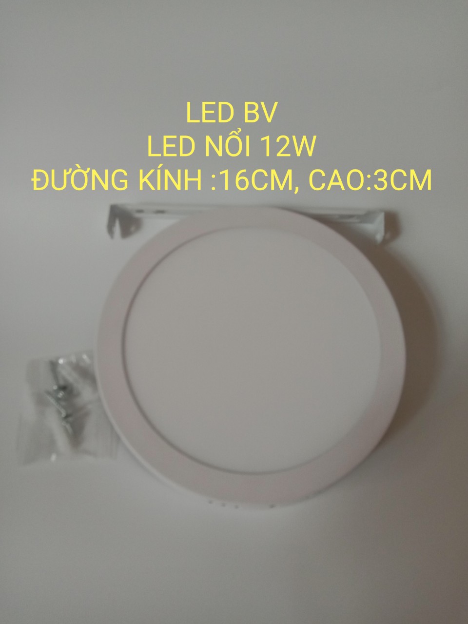 Đèn led ốp trần,đèn led nổi 12w