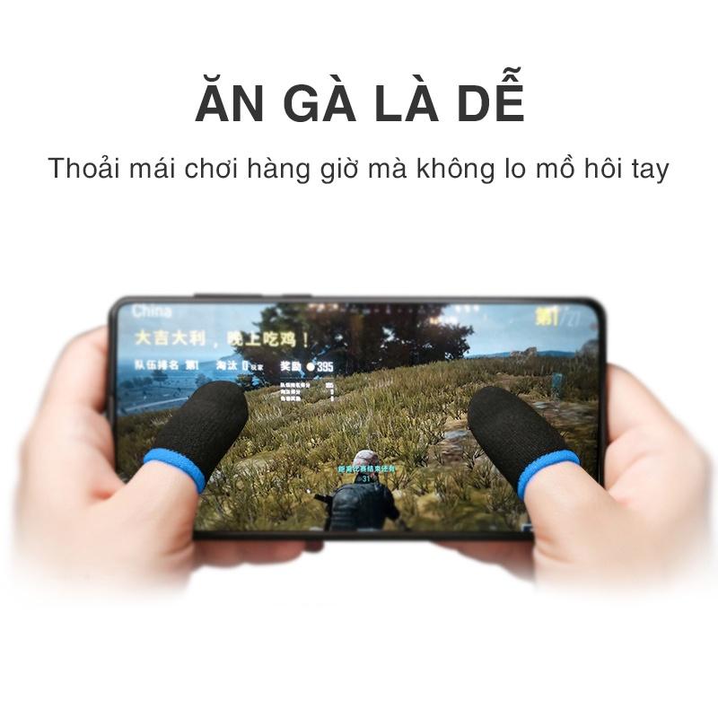Găng tay chơi game Mobile - Chống mồ hôi tay, tăng độ nhạy cảm ứng