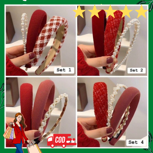 COMBO 3 BỜM TÓC TIỂU THƯ SIÊU XINH