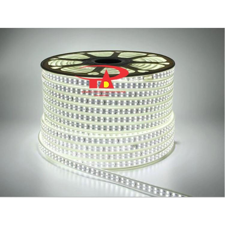 Đèn led dây 2835 cuộn 100m 220v Màu Đỏ
