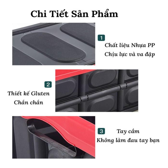 Thùng Đựng Đồ Cốp Sau Ô Tô Cao Cấp – Có Thể Gấp Gọn