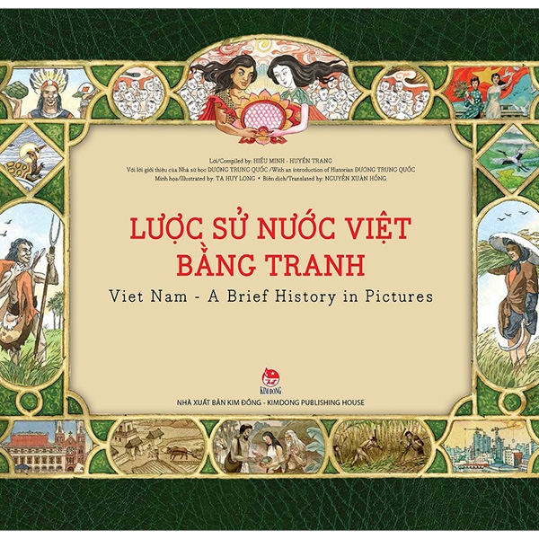 Lược Sử Nước Việt Bằng Tranh: Viet Nam - A Brief History In Pictures - Tặng kèm Sổ tay