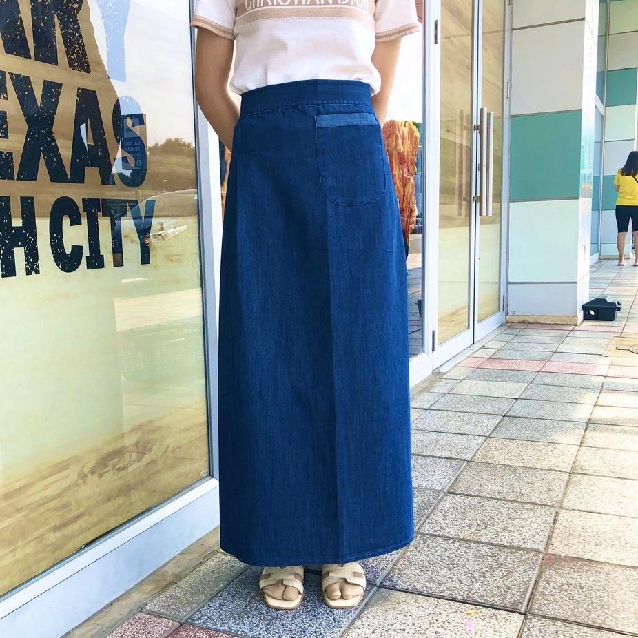 Váy Chống Nắng Jean ,Chân Váy Nữ PINA Cao Cấp lᴏại 1 Chống Nắng Nóng Và Tia UV Cực Tốt. Kim Yến mẹ và bé