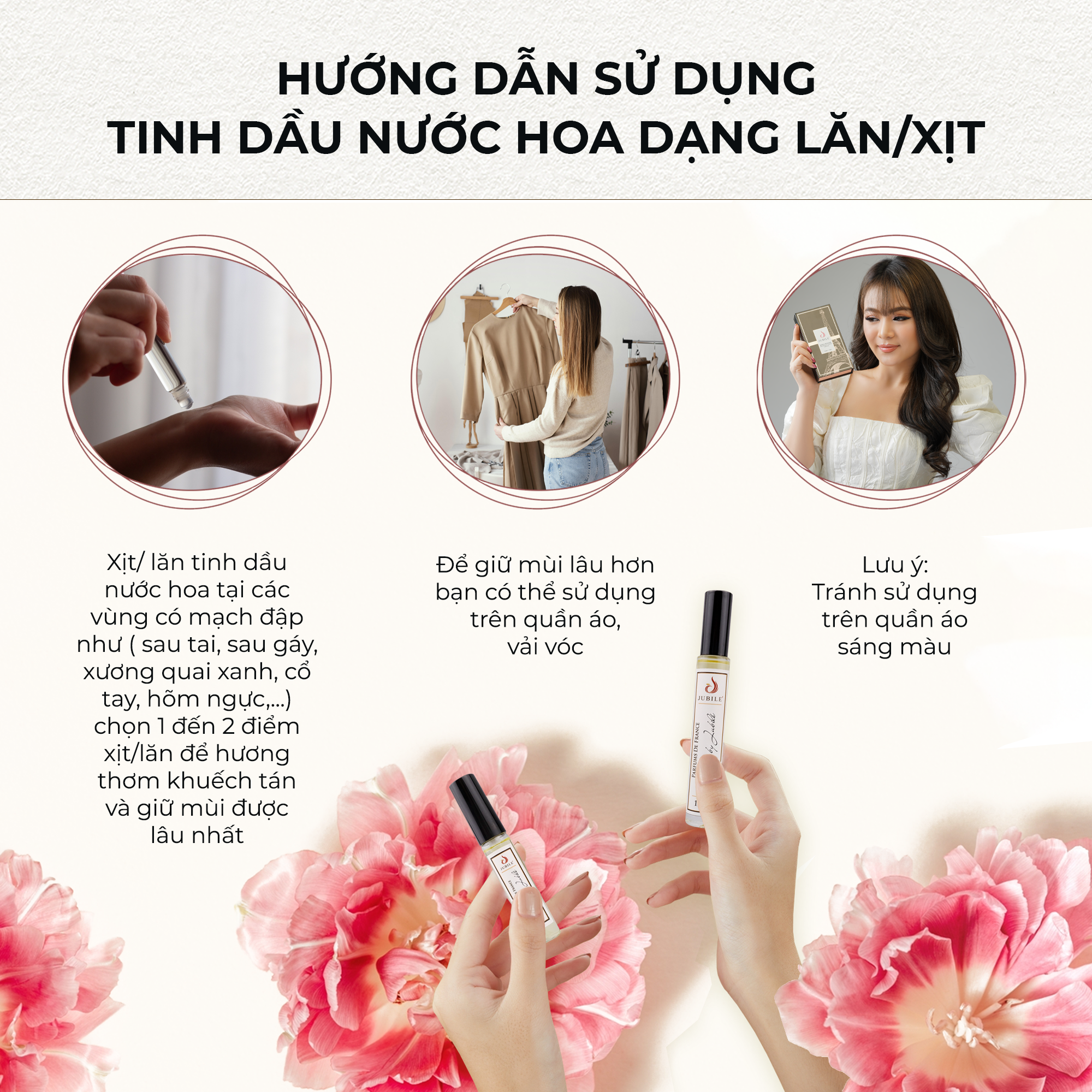 King by Jubilé - Tinh dầu nước hoa Pháp Nam Minisize Dạng lăn 3ml Thơm Lâu, Sang Trọng, Quyến Rũ