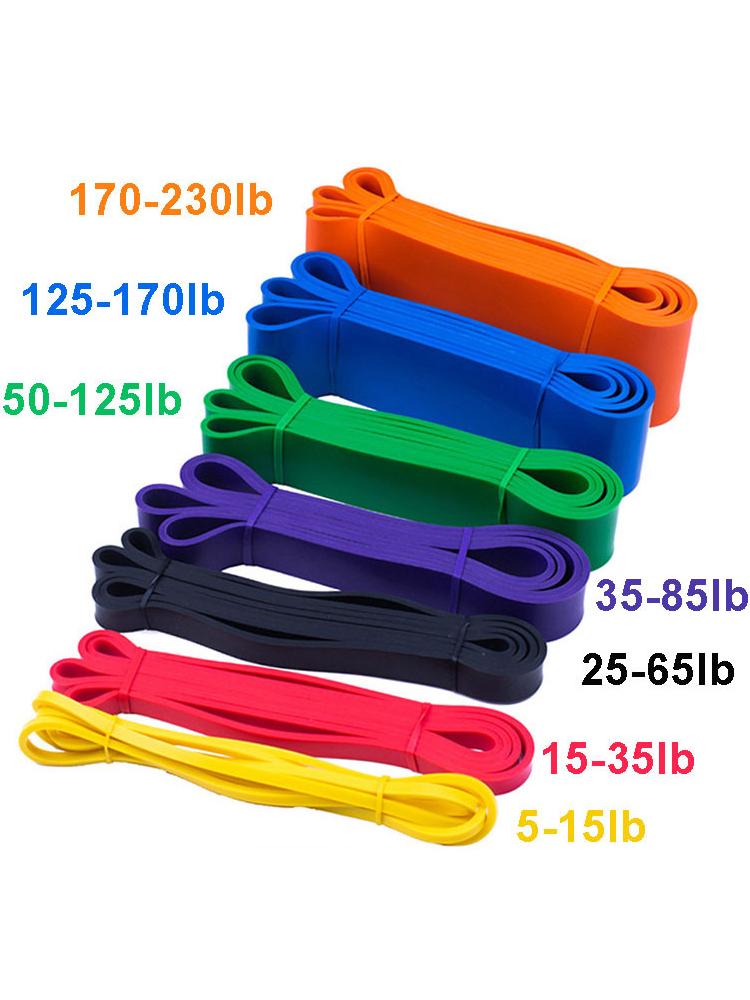 Băng kháng dây đàn hồi dài 208cm băng cao su chống lại ban nhạc cho phòng tập thể dục tại nhà