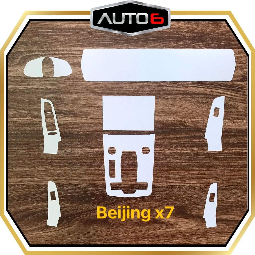 BEIJING X7 - Film PPF dán full bộ beijing x7 -AUTO6- chống xước, che mờ đi các vết xước cũ, giữ độ zin cho xe