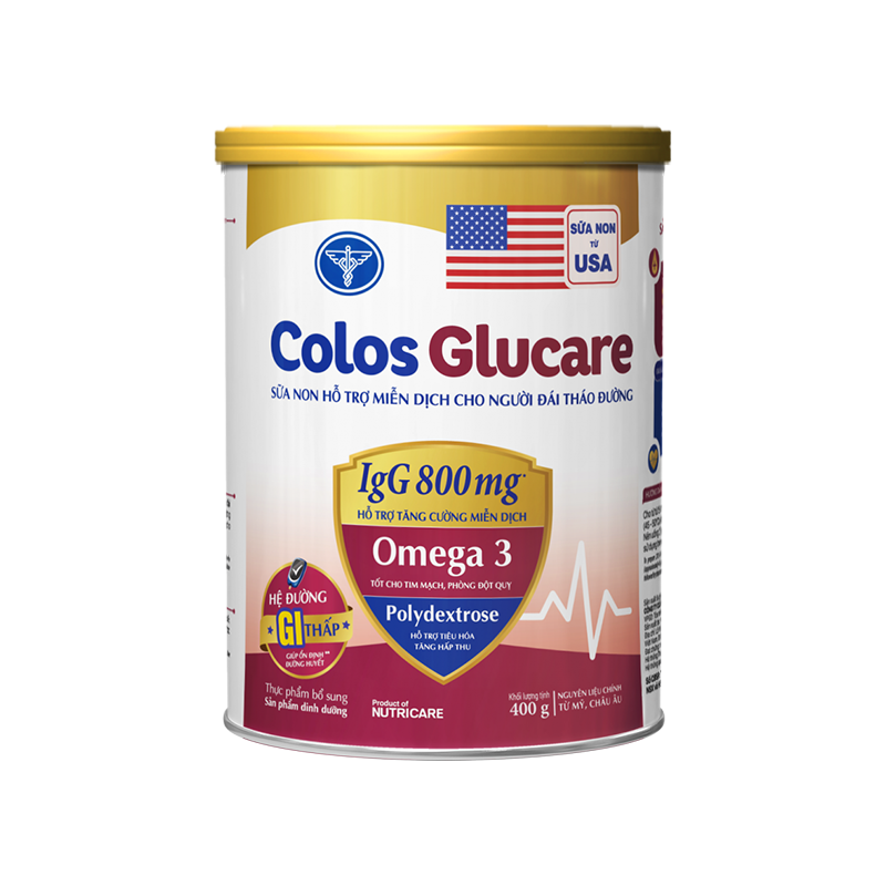 Sữa bột COLOS GLUCARE 400g