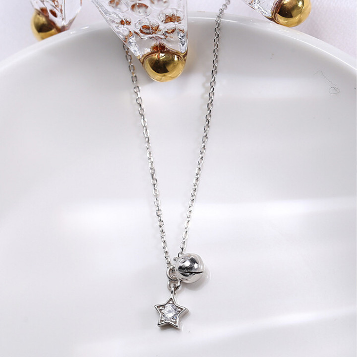 Dây chuyền bạc 925 ngôi sao nhỏ