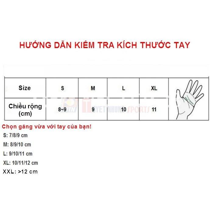 Găng tay tập tạ ( mẫu mới ) cho nam và nữ