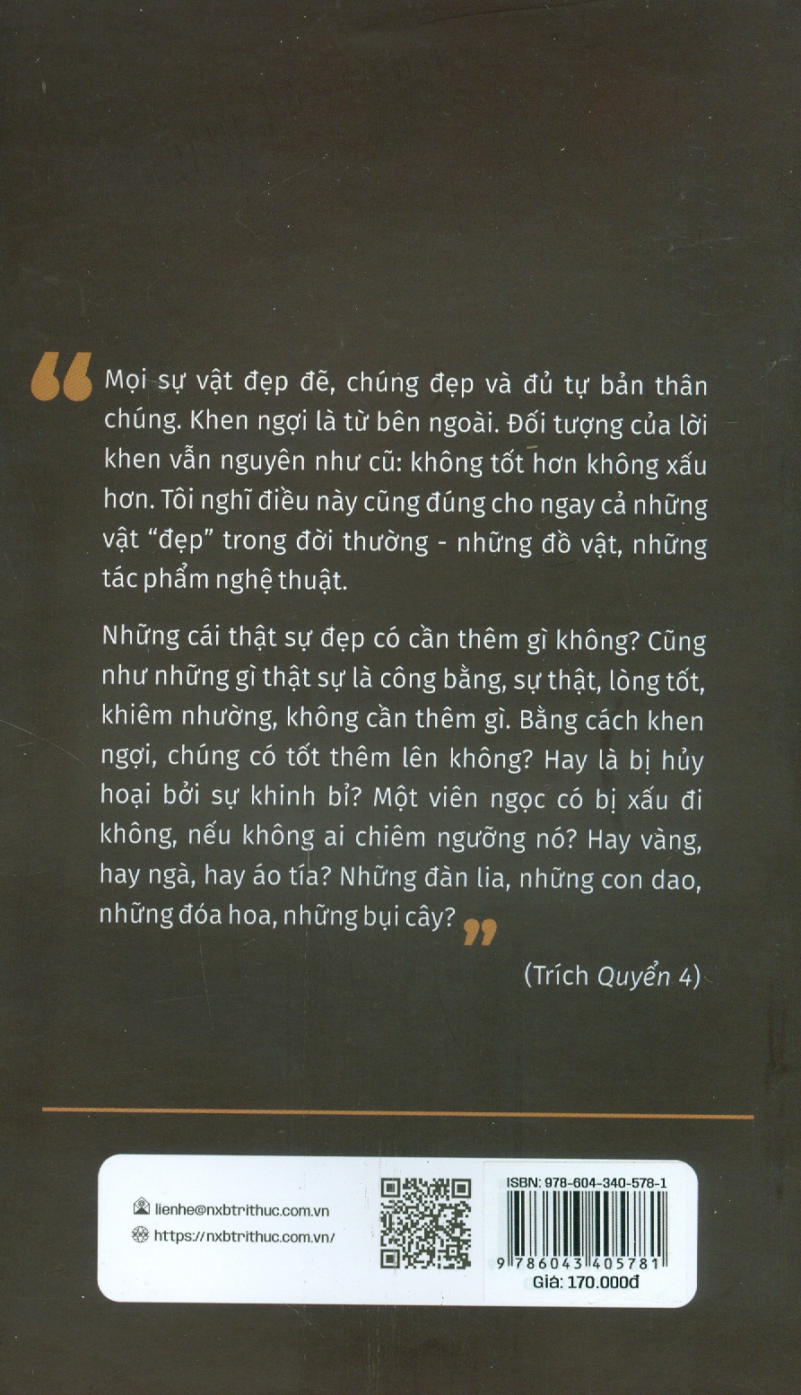 Tủ sách Tinh hoa - Suy Tưởng