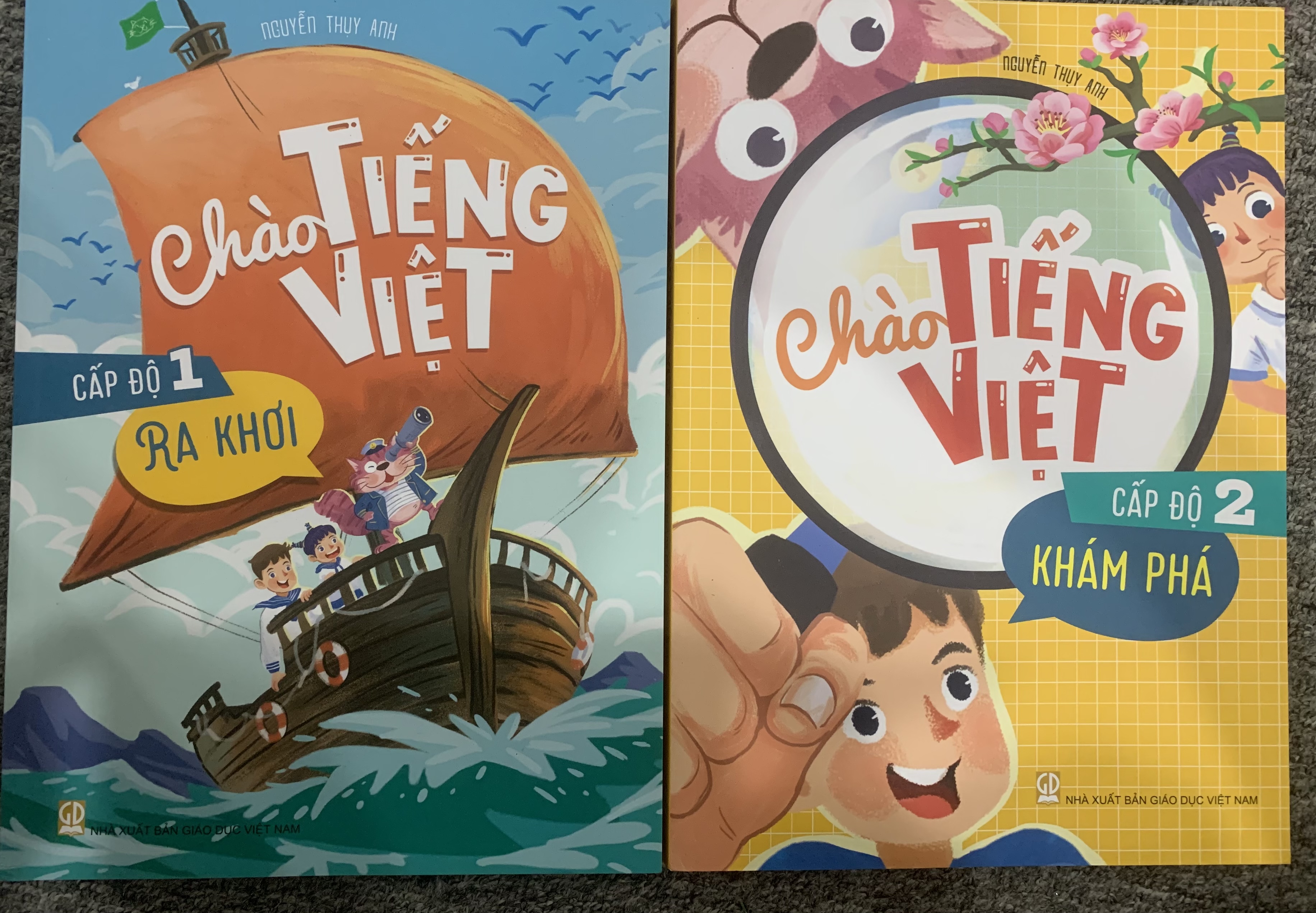 Com bo chào Tiếng việt cấp độ 1-2