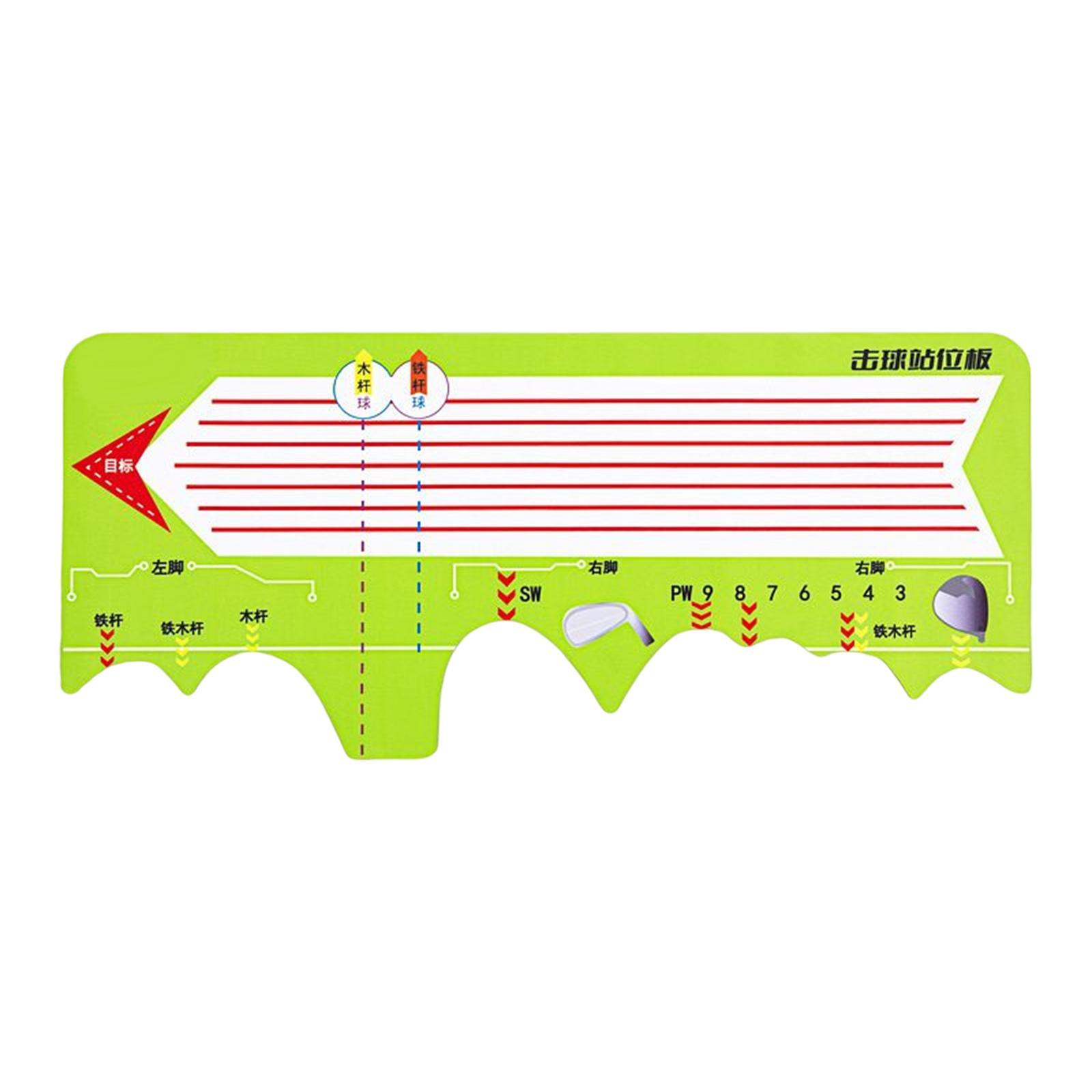 Golf Training Swing Mat Golf Training Aid Golf Accessories Lightweight