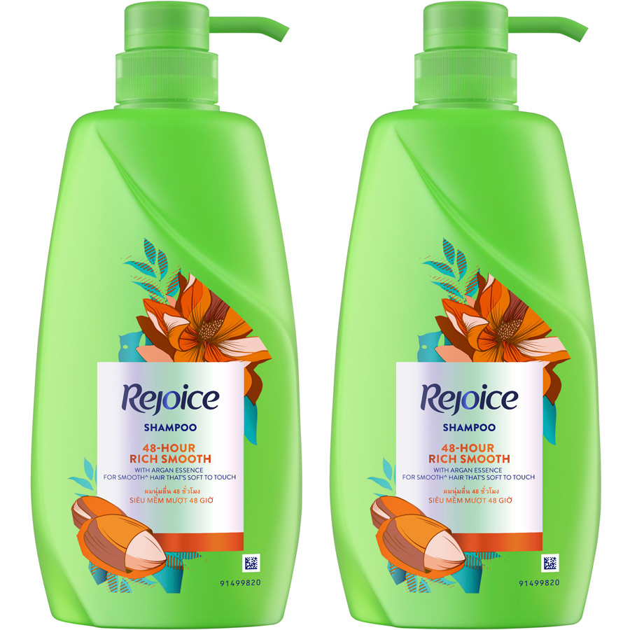 Combo 2 Dầu Gội Rejoice Siêu Mượt 900ml