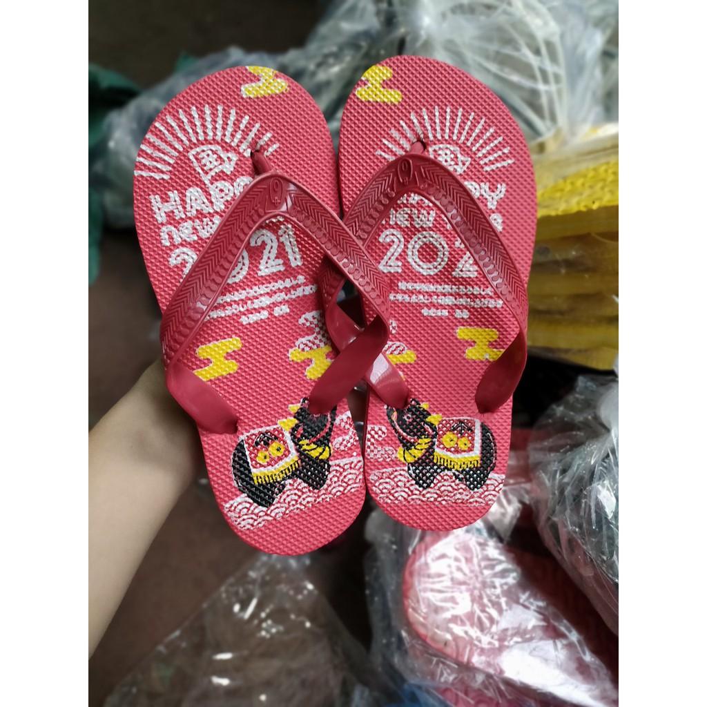 Dép Lào, Dép Đi Trong Nhà In Họa Tiết