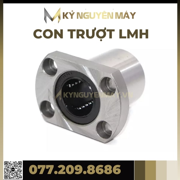 Con Trượt Tròn LMH25UU, LMH30UU, LMH35UU, LMH40UU, LMH50UU Con Trượt LMH UU, Bạc Trượt LMHUU - Kỷ Nguyên Máy