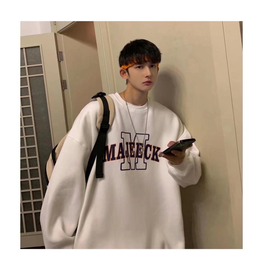 Áo Sweater Nỉ Bông Love Wins Thu Đông Ulzzang hiphop In Unisex Form Rộng