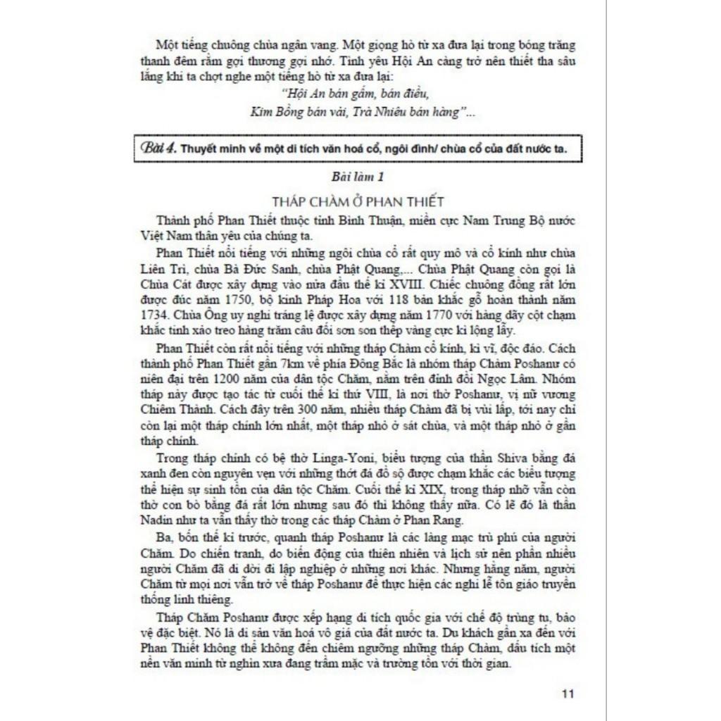 Sách - Những Bài Văn Đạt Điểm Cao Của Học Sinh Giỏi Lớp 9 - Dùng Chung Cho Các Bộ SGK Hiện Hành - Hồng Ân