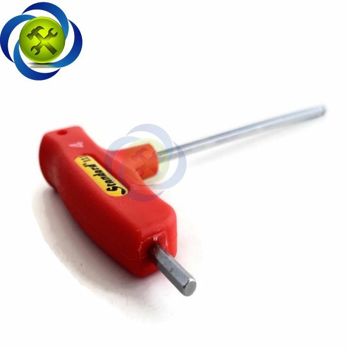 Lục giác bi chữ T 4mm Standard ST-04 cán đỏ