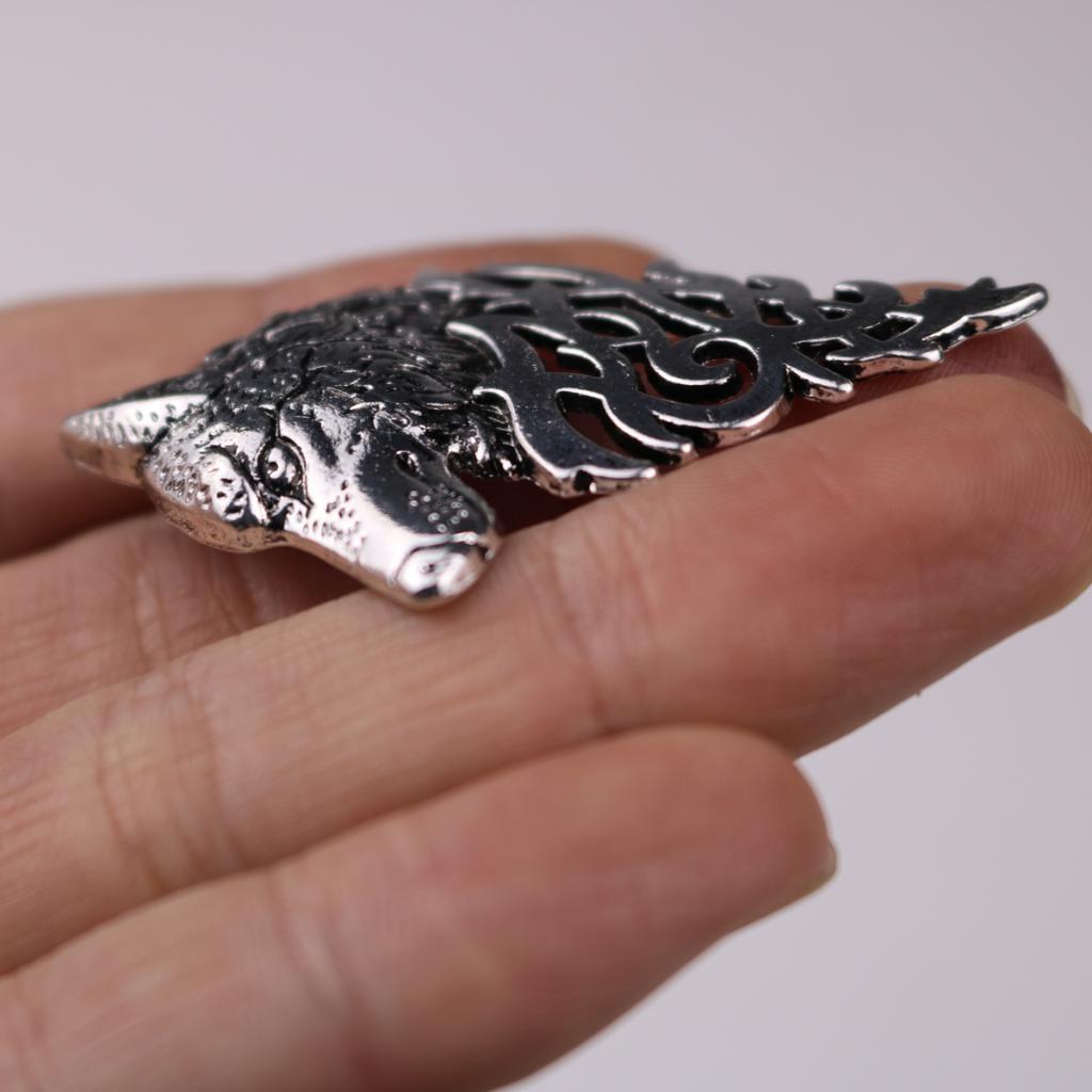 Punk  Label Pin Badge Button Men Collar Clip Pin Brooch T-shirt