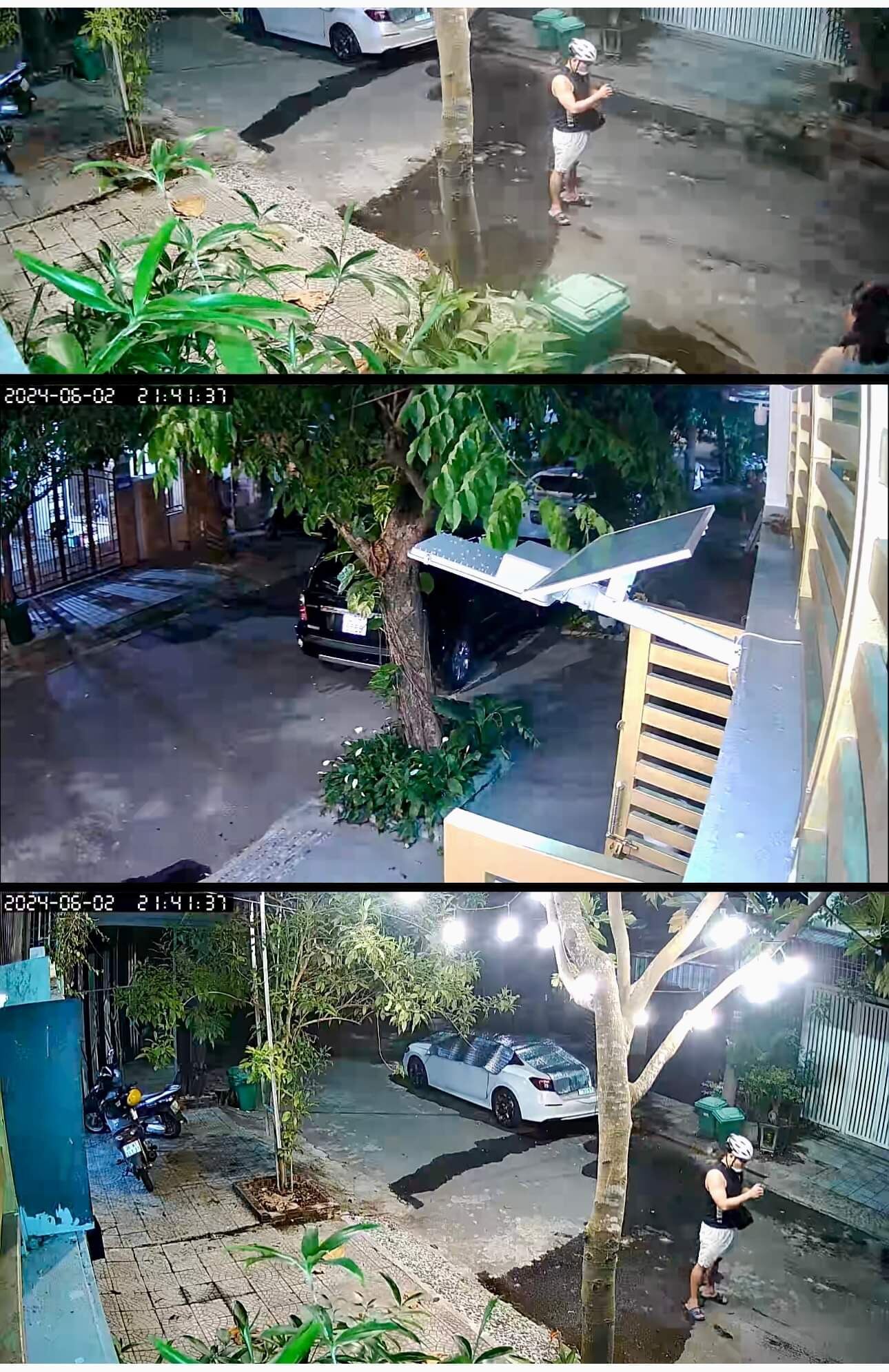 (Lỗi 1 đổi 1) Camera YOOSEE ngoài trời 4 mắt (3 mắt đều xoay được), 3 màn hình 24MPX siêu nét có Tiếng Việt- Hàng chính hãng