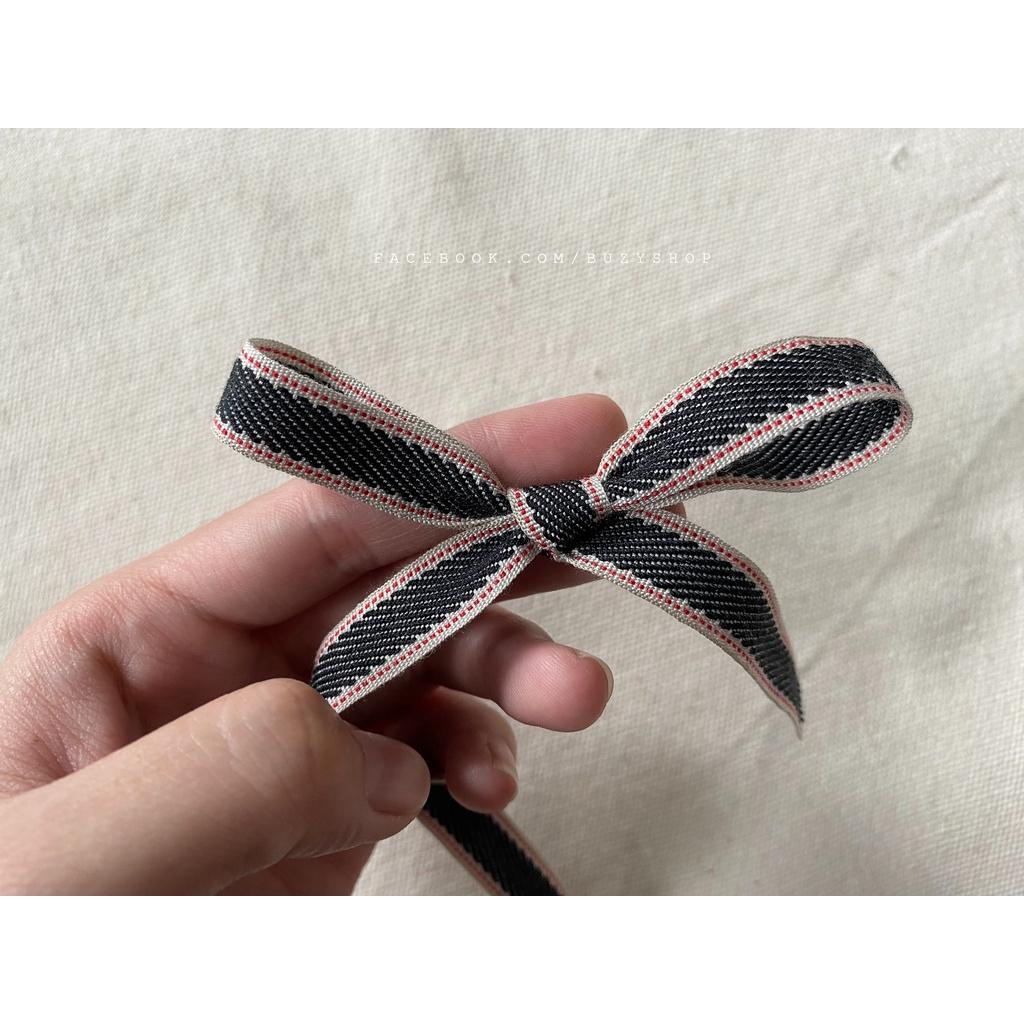 Ruy băng họa tiết bản 10mm - mẫu 13