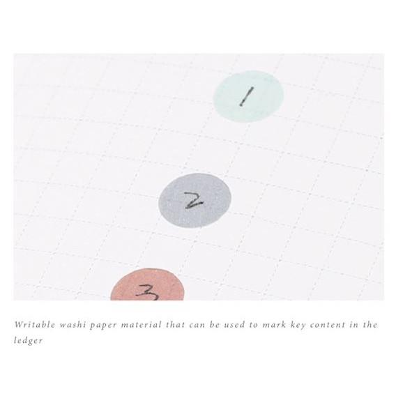 Bộ 126 hình dán chấm tròn dùng trong trang trí thủ công E52