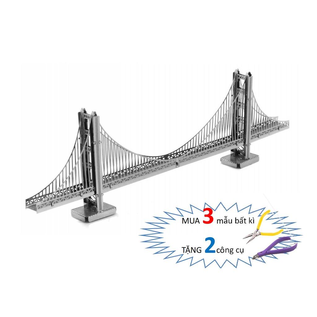 Mô Hình Lắp Ráp 3d Cầu Cổng Vàng - Golden Gate