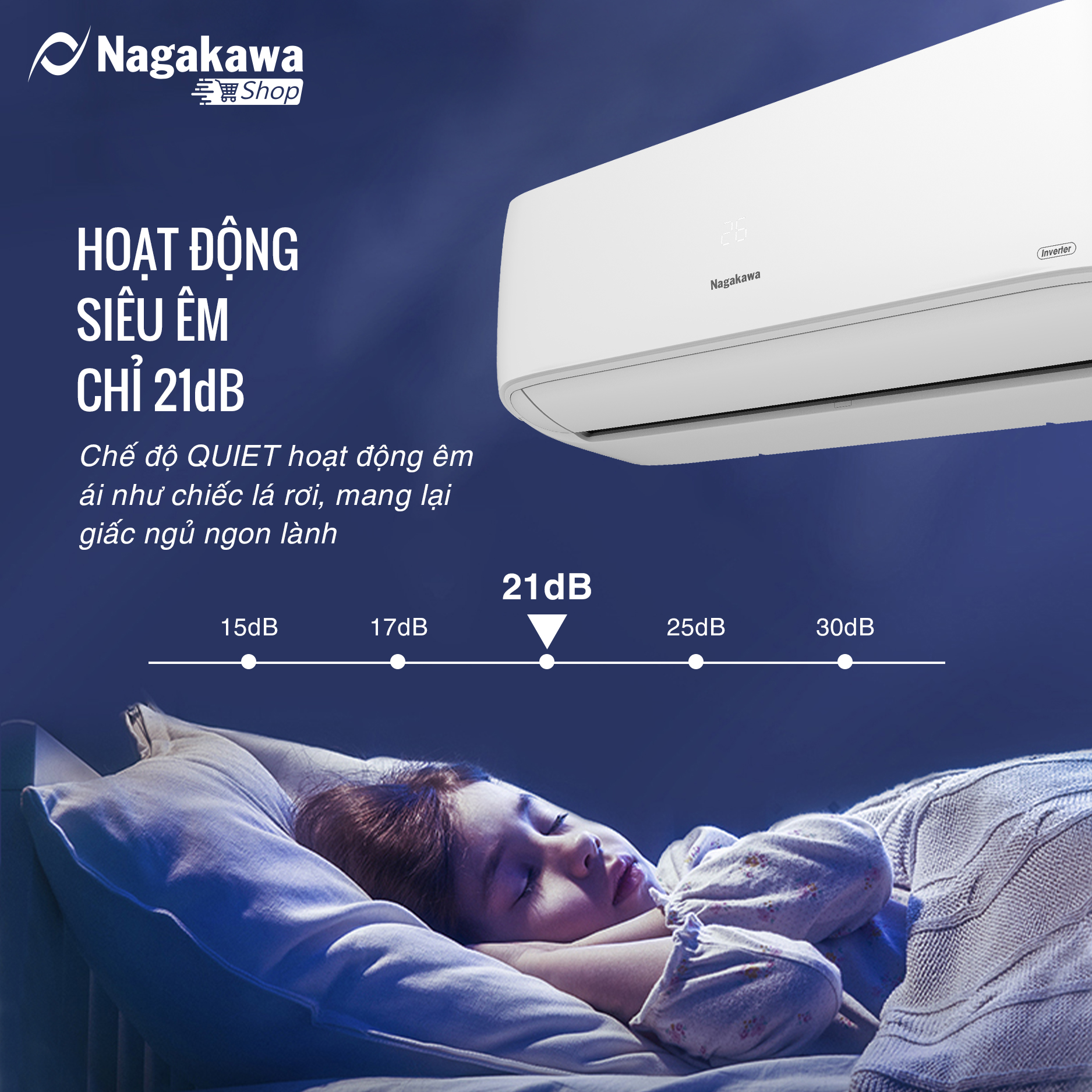 Điều hòa 1 chiều Inverter 9000BTU/H NIS-C09R2H12 - Giao hàng toàn quốc - Hàng chính hãng