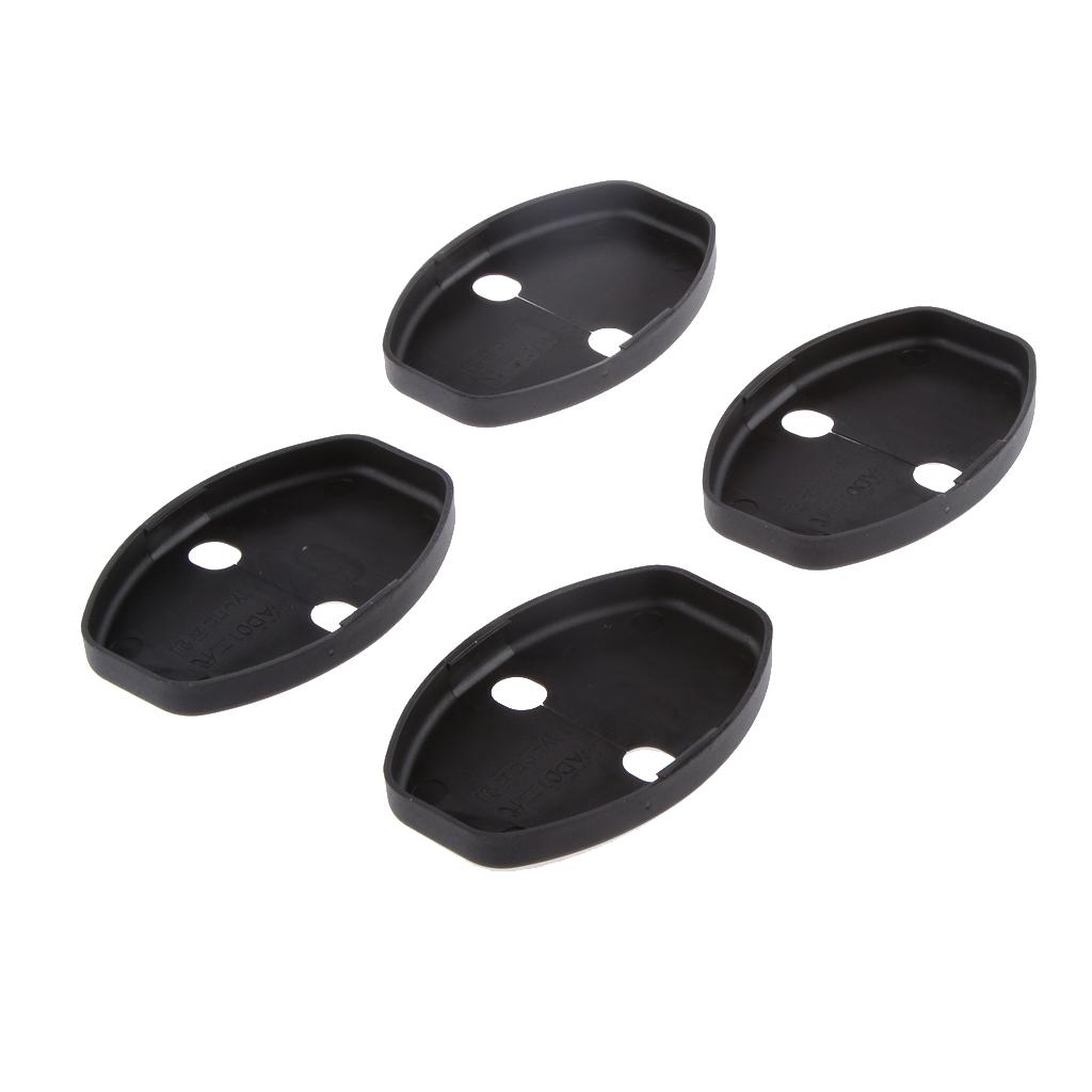 Car Door Lock Protective Cover Kit For Jetta Lavida Beetle CC Pack of 4