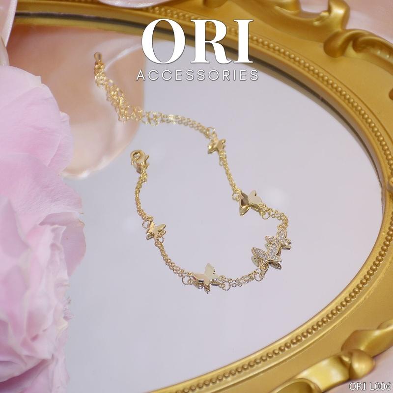 Vòng tay nữ Cánh bướm Christabel xinh xắn thời trang ORI ACCESSORIES L006
