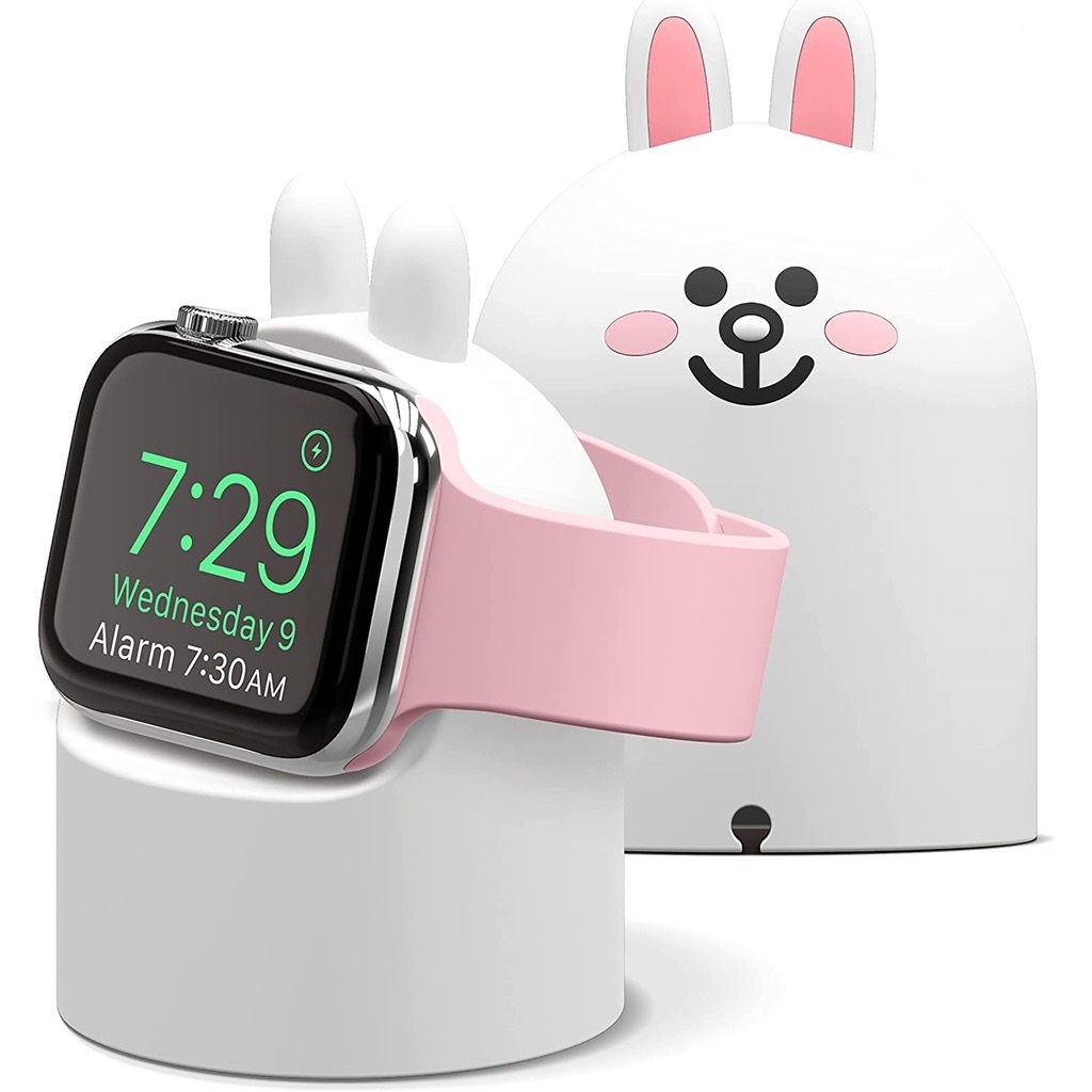 Đế Sạc Silicone Dành Cho Apple Watch Kai.N Cartoon Stand_ Hàng Chính Hãng