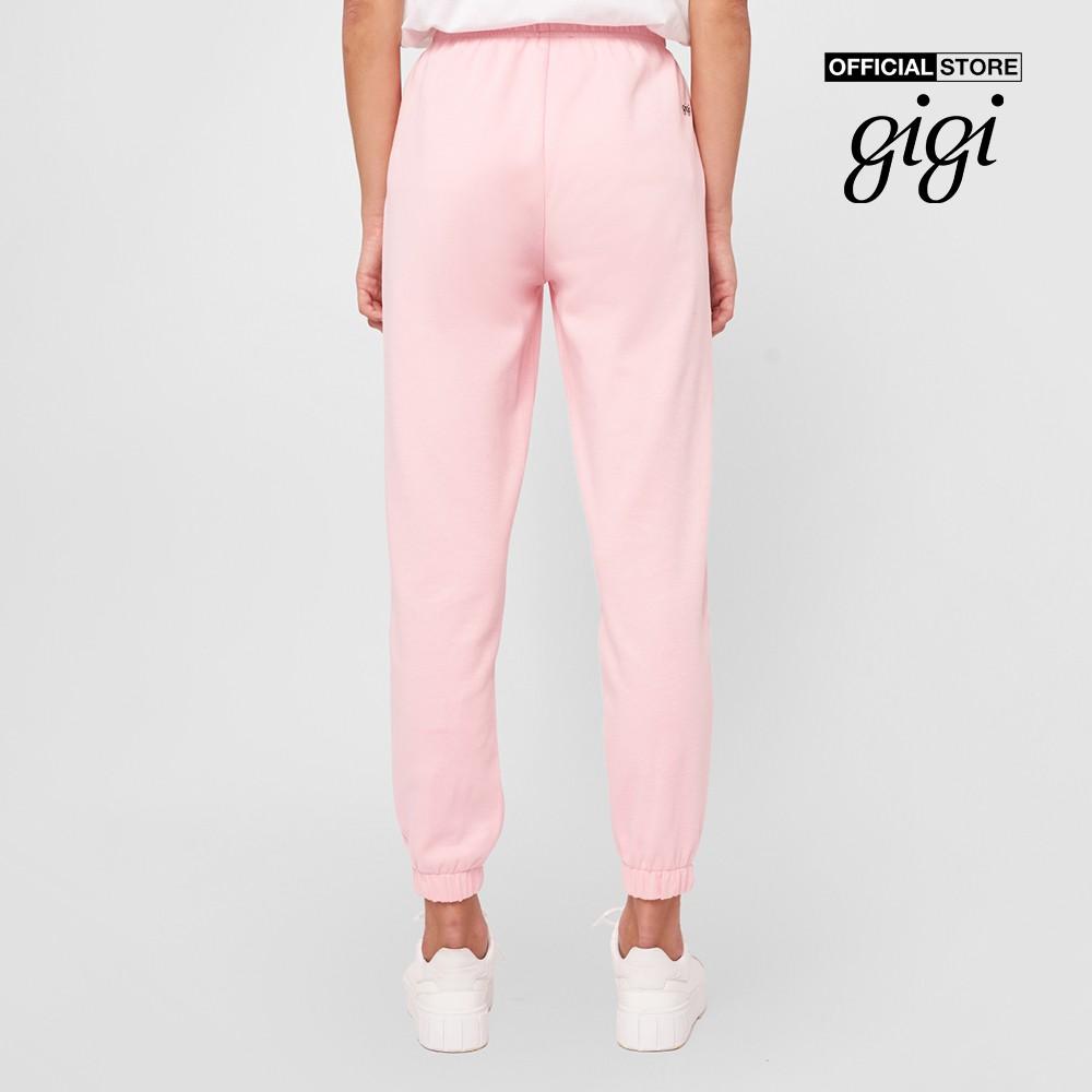 GIGI - Quần jogger nữ lưng thun bo gấu hiện đại G3204J211310-41