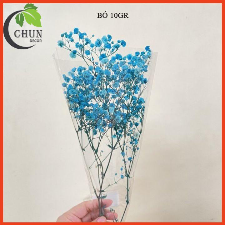 Hoa Giả, Bó Hoa Baby Khô 20gr, 60gr Trang Trí Nhà Cửa, Cửa Hàng, Làm Đồ Handmade