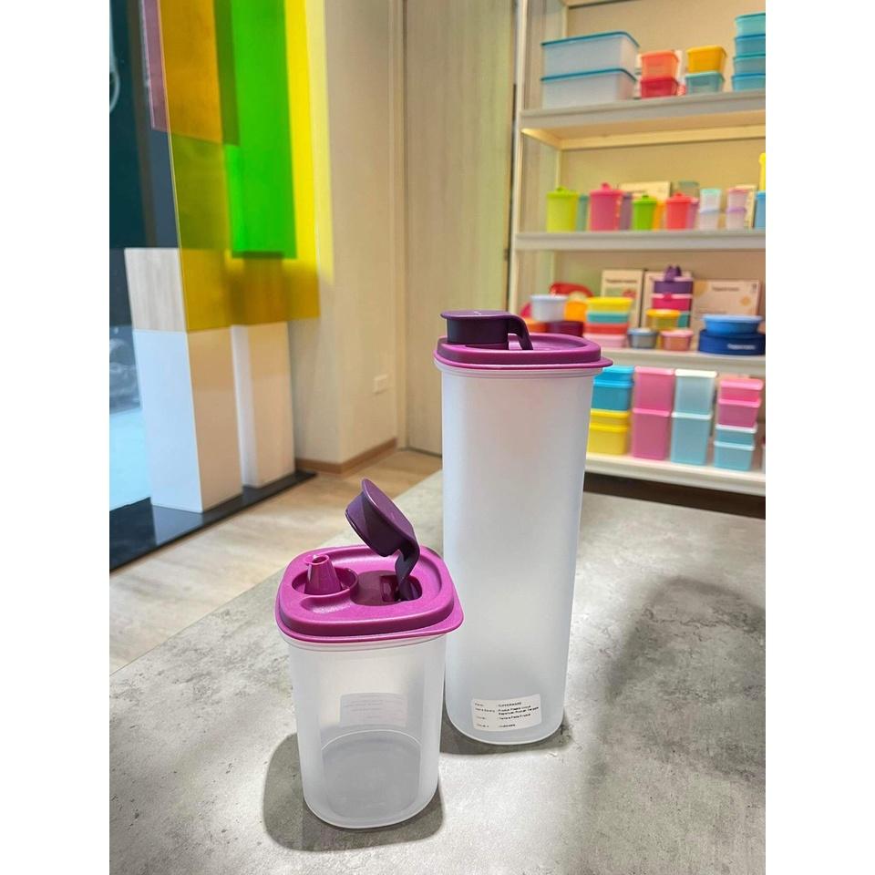 Bình đựng dầu ăn, nước mắm EZY POUR 930ml+440ml Tupperware, nhựa nguyên sinh, an toàn cho sức khỏe