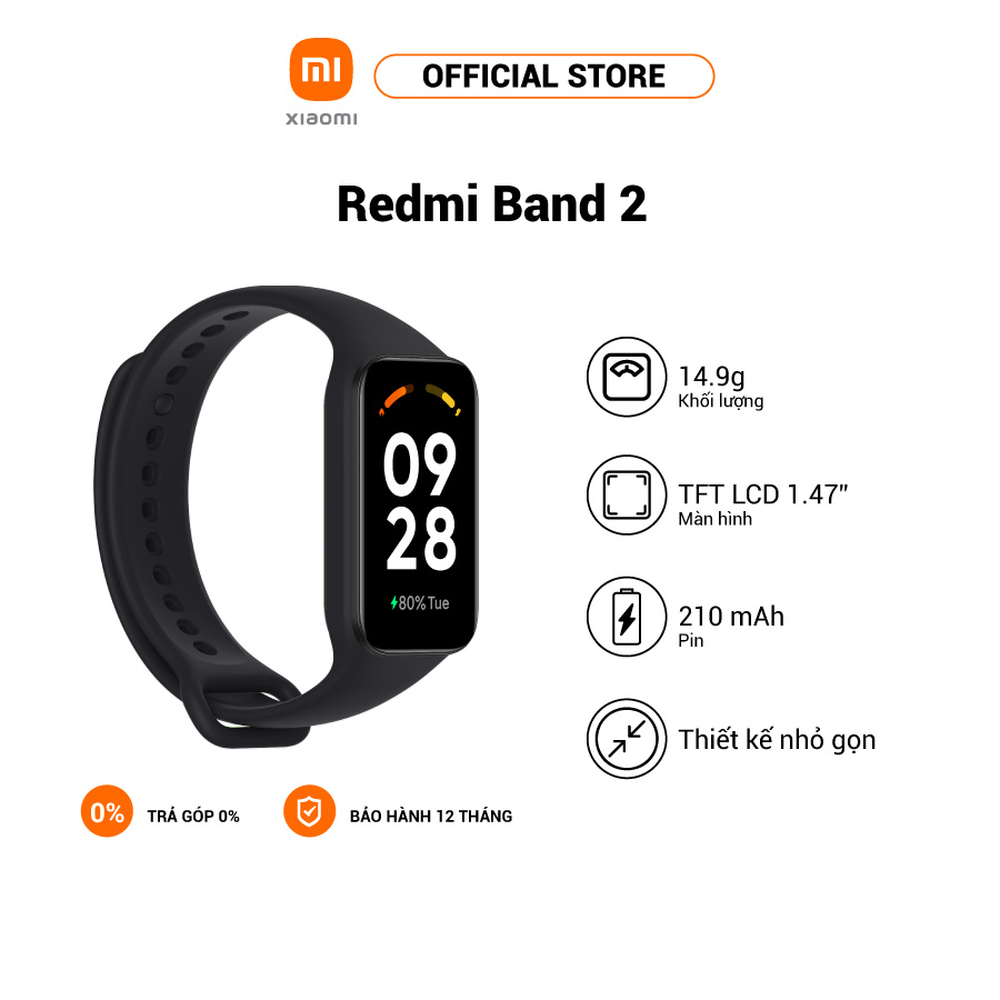 Redmi Smart Band 2 - Hàng chính hãng