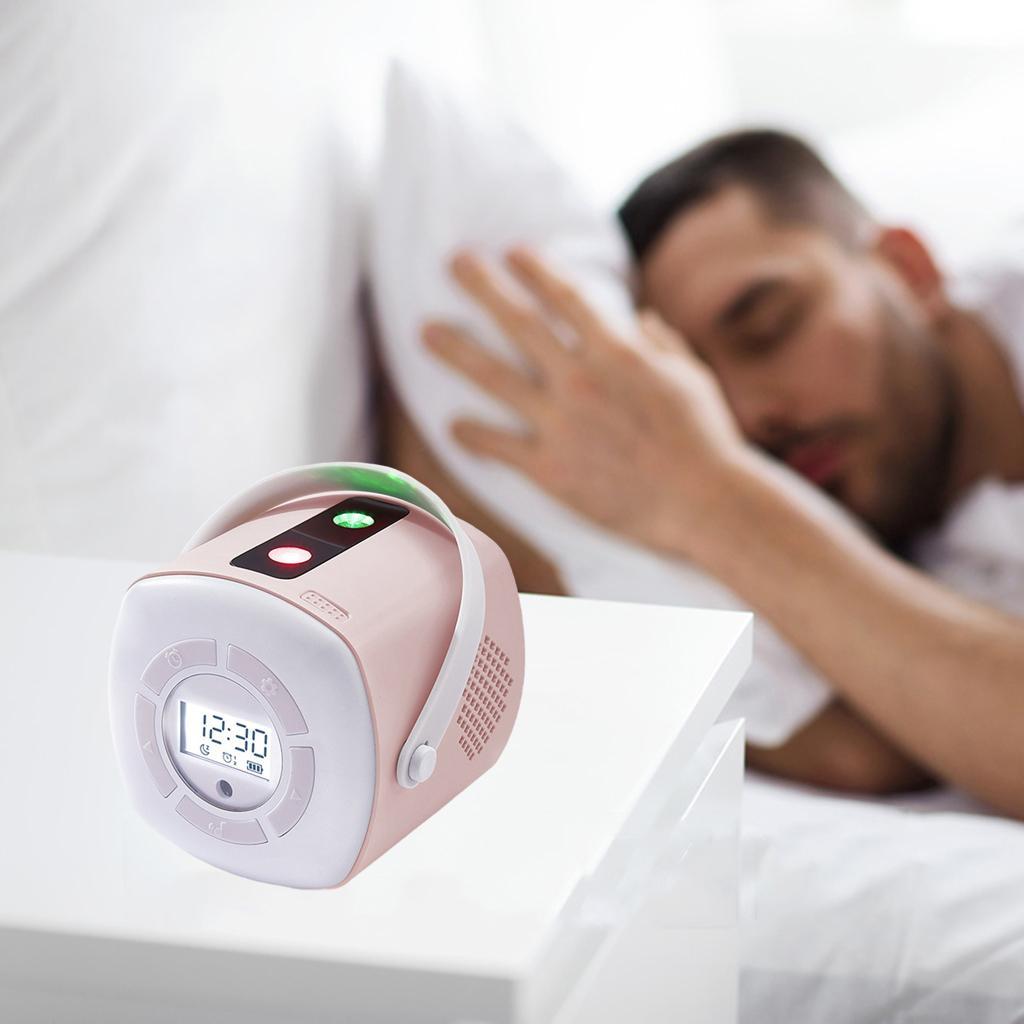 Star Projector Light Alarm Clock Atmosphere Romantic Starry Lamp Adult Pink