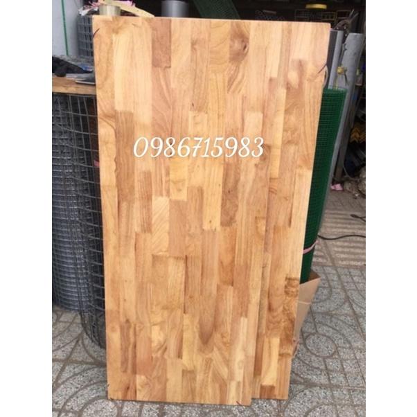 gỗ ghép cao su làm bàn,kệ… kt 60x80x18mm