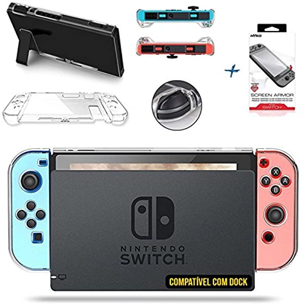 Vỏ bọc cho máy Nintendo Switch v1v2 case ốp trong suốt dành cho nintendo switchv1v2