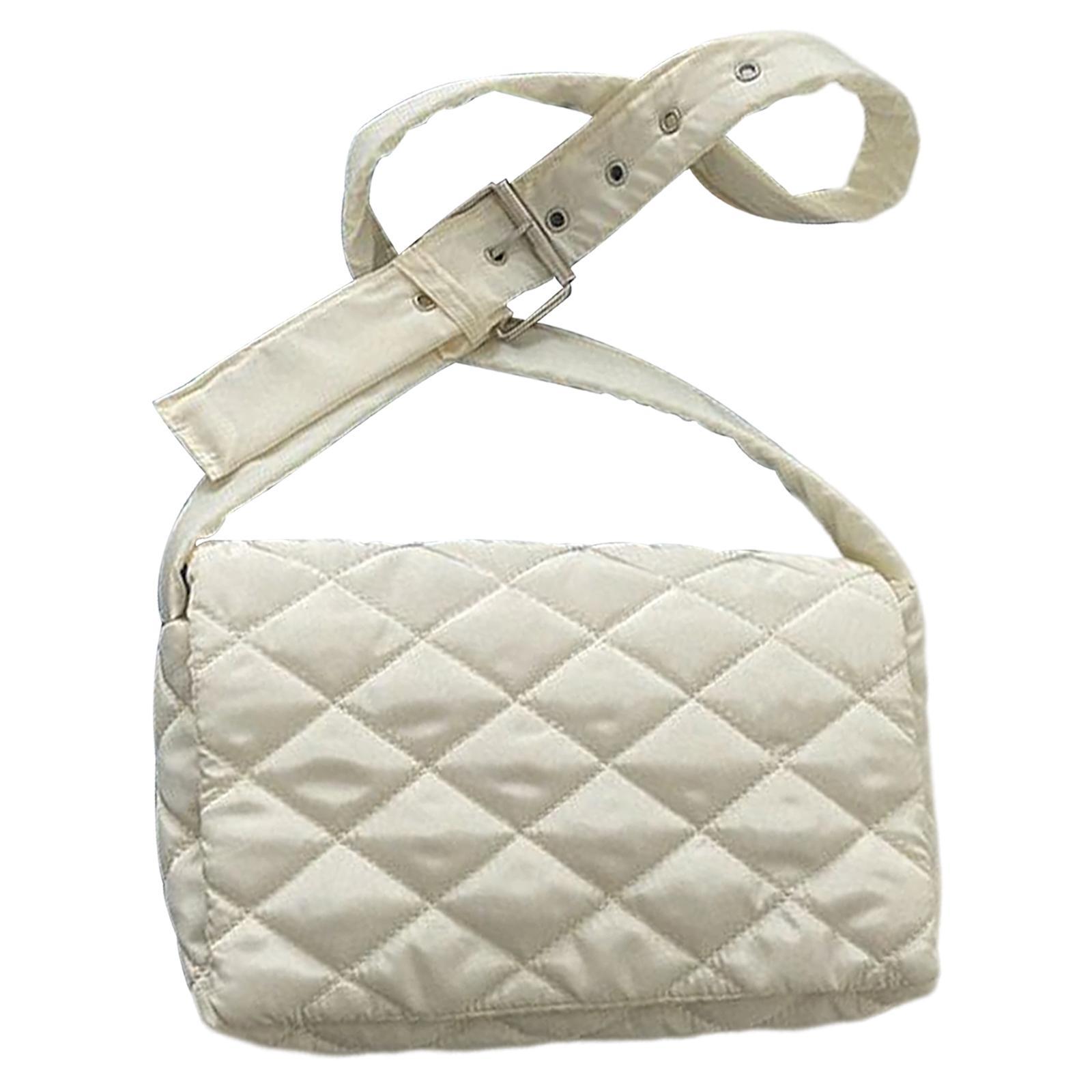 Female Woman Casual Shoulder Bag Soft Quilted Multipurpose Comfortable