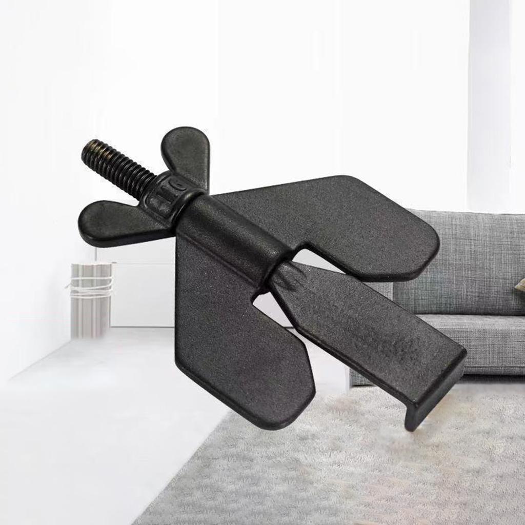 Stainless Steel Small Portable Door Lock  Bedroom  Lock Black