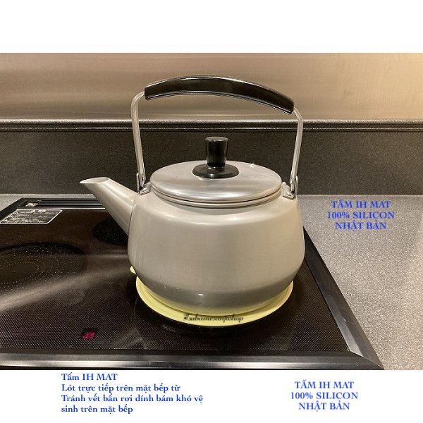 Miếng Lót Silicon IH Nguyên Tấm - Chống Bụi Bẩn & Trầy Xước Mặt Bếp | Dùng Cho Bếp Từ | Save Industry Nhật Bản