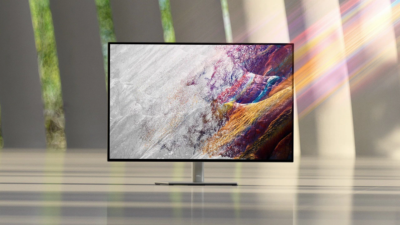 Màn hình máy tính Dell UltraSharp U2723QE 60Hz / 8ms / DP 1.4 / HDMI 2.2 / USB-C 3.2 Gen 2 / Jack Audio / Network ) - Hàng Chính Hãng
