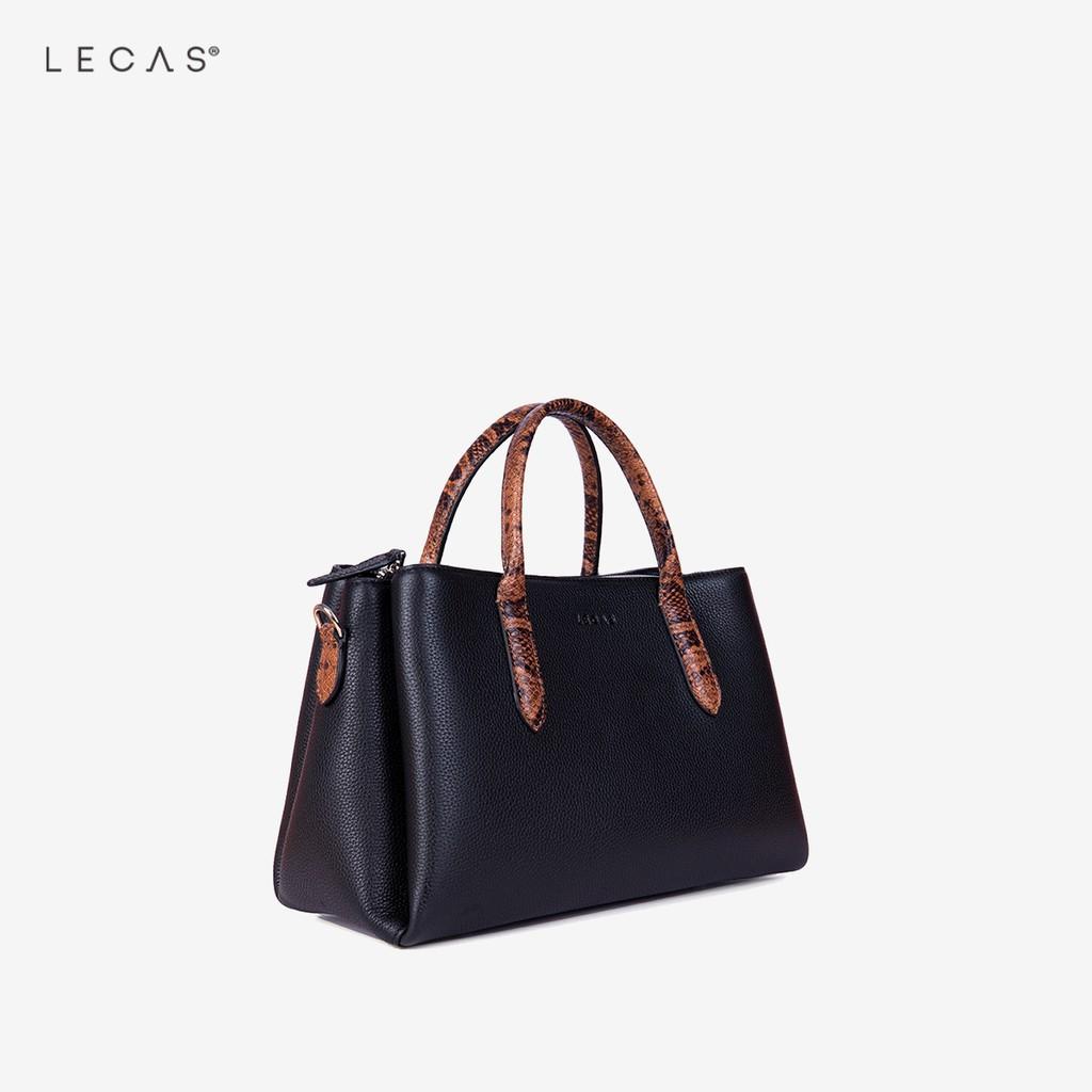 Túi Xách Tay Nữ Da Thật LECAS 3 Ngăn, Có Dây Đeo Chéo 2 Size WINDY