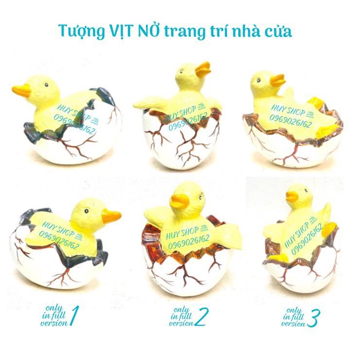 TƯỢNG VỊT NỞ GỐM SỨ TRANG TRÍ NHÀ CỬA