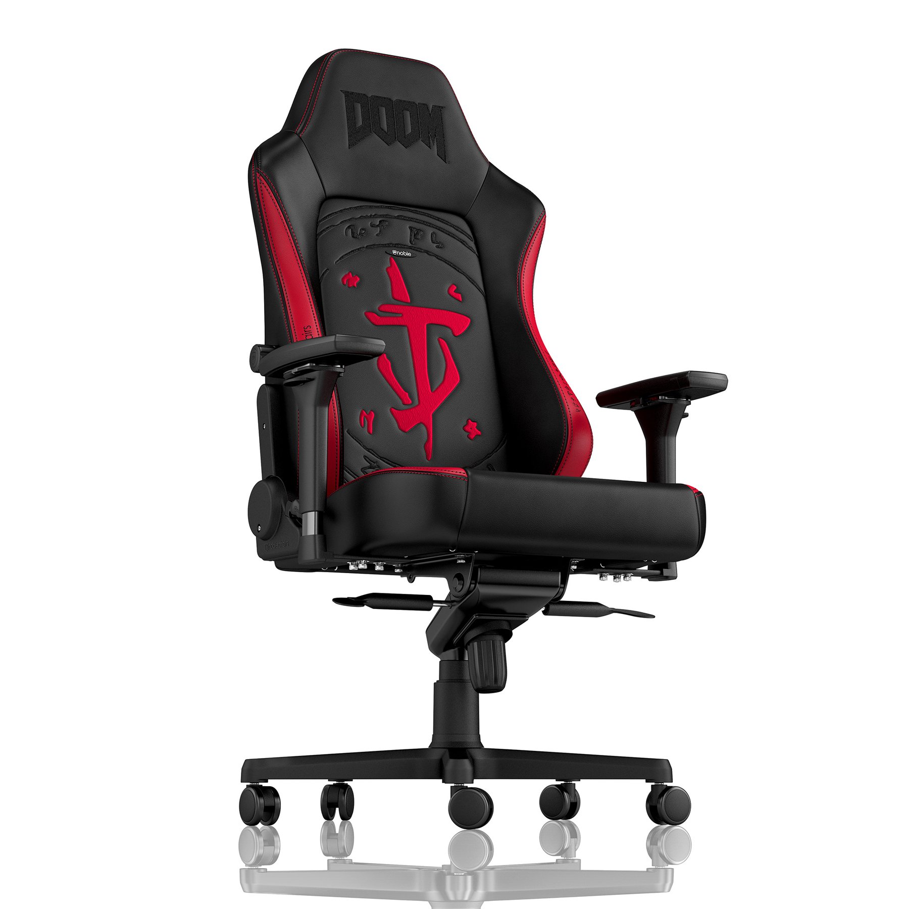 Ghế gaming cao cấp Noblechairs Hero DOOM Edition - Hàng chính hãng